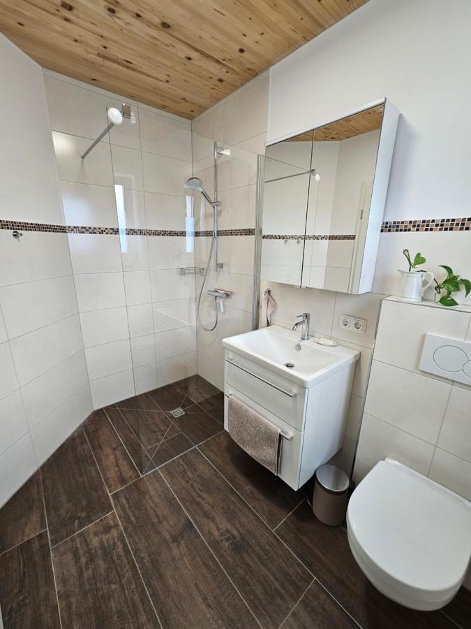 Moderne Ferienwohnung Auf Rups Hof Oberhocking Buitenkant foto