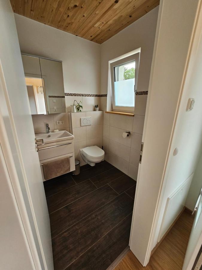 Moderne Ferienwohnung Auf Rups Hof Oberhocking Buitenkant foto